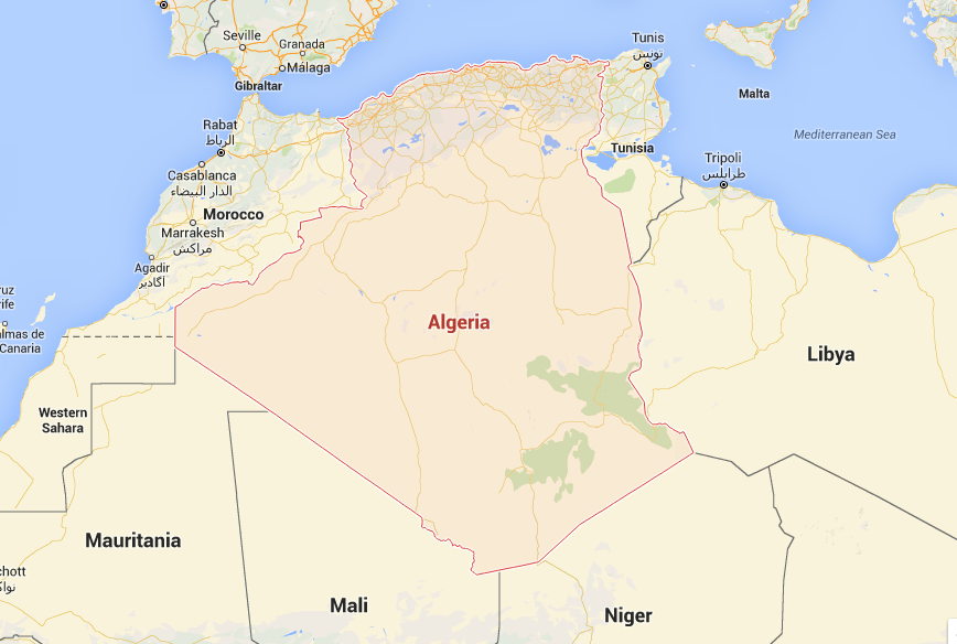Algeria Map